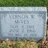 Vernon W MCVEY