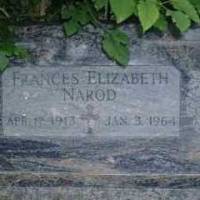 Frances Elizabeth NAROD